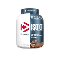 다이마타이즈 ISO 100 웨이 프로틴 파우더 단백질 보충제, 2.3kg, 1개, 퍼지 브라우니(Fudge Brownie)