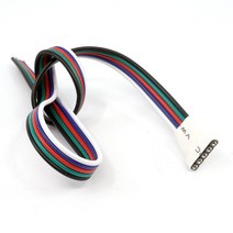 RGB바 RGBLED바 네오픽셀 연결용 4PLED바 커넥터 RGB 3핀 멀티연장선 RGB멀티전선 면발광 LED램프