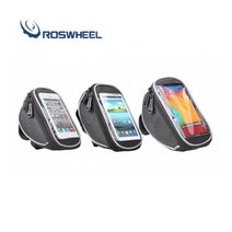 [ROSWHEEL] [Roswheel]11810 정품로스휠 자전거가방 멀티터치백 스마트폰거, 사이즈:L