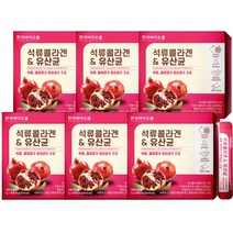 한국바이오셀 석류콜라겐 유산균 6세트 2g x 180포 6개월분, 180개