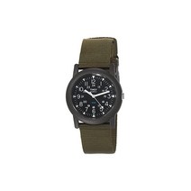 타이멕스 TIMEX 국내정품 남녀공용 캠퍼 카키 나일론벨트 T41711 계량 가벼운 손목시계