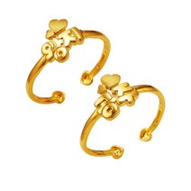 아기 순금 돌팔찌 하트 왕자 공주 24K 7.5g 애기