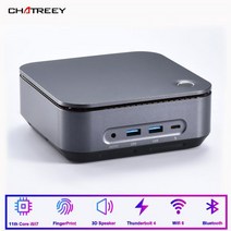 미니pc 미니 pc 인텔 코어 i5 1135G7 i7 1165G7 데스크탑 컴퓨터 내장 스피커 Thunderbolt4 3x4K 출력 게임, 02 i7-1165G7_01 미국, 05 16G Ram 512G SSD