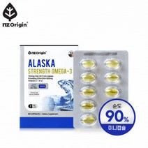 NZ오리진 알래스카 스트렝스 오메가3 60캡슐