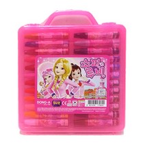 동아 크레파스 24색, 여아용/캐릭터랜덤