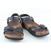 RIO 리오 매트 블랙 스트랩 코르크 시그니처 샌들(260mm)