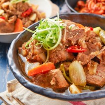 집밥 자취생간단요리 냉동식품 밑반찬 즉석식품 10종, 매운 돼지 갈비찜 1kg *1개