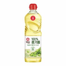 cj 고소한 백설 콩기름 0.9L 나물 전 볶음 튀김 선물 제사 명절음식 아이들간식, 1개