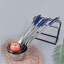 오메가키친 델키 통삭구 P (플라스틱손잡이) 소소~특대 5종 스텐 국자 업소용, 델키p통삭구 특대 (350668)