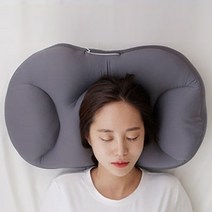 빨아쓰는 꿀잠베개 굿잠 숙면 기절 잠잘오는 푹신한베개 올바른 수면 자세 바나나빌딩
