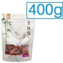 닭안심맛 강아지저키 애견간식 개껌 훈련 펫푸드 400g, 없음