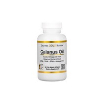 캘리포니아골드 Calanus Oil 칼라누스 오일 500mg 90소프트젤 피쉬젤라틴 SDA 오메가3지방산 요각류 동물성플랑크톤 도코사헥사엔산 에이코사펜타엔산 스테아리돈산 아스탄산틴