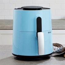 위즈웰 3L 디지털 스테인리스 파스텔 에어프라이어 WH8230 (스카이 블루)