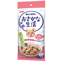 아이시아 생선생활 파우치 60g 3개입 고양이간식, OSP-6 연어토핑
