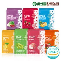 참앤들황토농원 [참앤들황토농원]데이앤 콤부차 7종 택2 30포+10포(총40포), 선택완료, 복숭아맛 30포/그린애플베리 10포