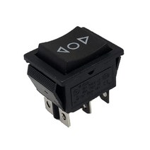 3단 6핀 자동 복귀 리턴 로커 스위치 사각형 (ON)-OFF-(ON) 28x21mm 모터정역제어 HAS0903