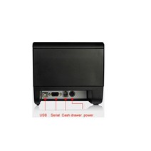 XPRINTER 송장 프린터 택배 라벨기 라벨 출력기 프린터기 고품질 200mms 열전사 80mm pos 주방 usb + 직렬lan 포트가 있는 자동 커터, USB와 시리얼, 우리 플러그