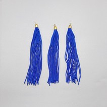 전통수술 파랑 5개 약12cm 노리개 만들기 공예 재료