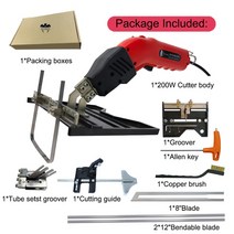 전기가위 전동가위 전지가위 휴대용 핫 나이프 폴리스티렌 스티로폼 열선 폼 절단 칼 도구, 53.200W big kit - 미국