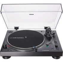 오디오테크니카 턴테이블 AT-LP120XUSB-BK 블랙 하이파이 3단계 속도조절, 오디오-테크니카 AT-LP120XUSB-BK