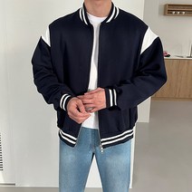 원더 바시티 자켓 봄 가을 겨울 간절기 오버핏 남자 스트릿 캐주얼 코디 옷 아우터 점퍼