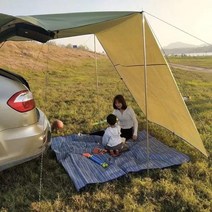 사이드 캐노피 카니발차박텐트 차지붕텐트 꼬리 도킹 SUV 그늘막 캠핑 도킹텐트 스타렉스 카박 차크닉, F