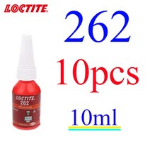견고한 10pcs 록타이트 510 515 518 565 567 577 542 스레드 로커 222 241 242 243 262 270 271 272 275 27, 09 10pcs 262 10ml