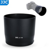 캐논 EF 70-300mm f/4-5.6 IS II USM RF 100-400mm f/5.6-8 IS USM 렌즈 용 가역 렌즈 후드 그늘은 ET-74B 버튼으로 대체합니다.