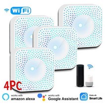 미세먼지측정기 공기질측정기 초미세먼지측정기 tuya zigbee wifi smart air box air quality monitor gas detector sensor 자동화, 와이파이 4pc