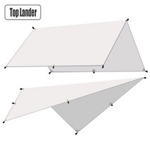 5x3m 4x3m tarp tent awning 방수 그늘 초경량 정원 캐노피 168, 하얀, 협력사, 3x5m