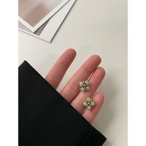 예쁜 단추, 가장자리 길이 12mm 10개, 1#네모난 사주금색
