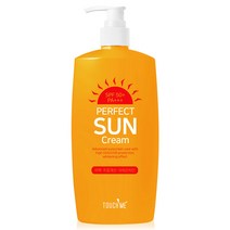 터치미 퍼펙트 썬크림 SPF50+ PA+++, 1개, 500ml