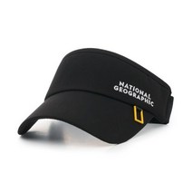 내셔널지오그래픽 NATIONALGEOGRAPHIC N222AHA610 옐로우 스퀘어 포인트 썬캡 BLACK (KM140579)