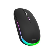 아이노트 MC360RB 무선마우스 블루투스마우스, 블랙