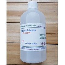 Pepsin Solution 펩신용액 1% 화)450ml 단백질분해실험