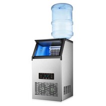 업소용제빙기 대용량 230W 상업용 제빙기 110v220v 가정용 우유 차 커피 숍 자동 70KG, SK-40F1100V+UK