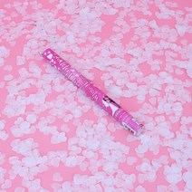 웨딩축포60(종이화이트하트) 꽃가루 추카추카 폭죽, 단품