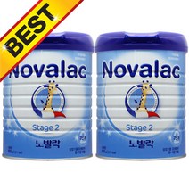 노발락 2단계 800g 분유 2통