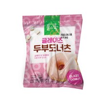풀무원 글레이즈 두부 도너츠 (냉동) 1.0kg(50gX20개) 1개, 50g x 20개