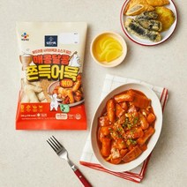 cj 별미 삼호 매콤달콤 쫀득어묵볶이 330g 식사대용 간식 체중조절 김밥 도시락 소풍 술안주, 6개