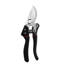 수목전지용 가위 조경가위 전정가위 소나무가지치기 사과나무전지 정원 손 pruner with sk5 steel blades 전정 정원 절단 도구 나무 트리머 과수원, 검은색
