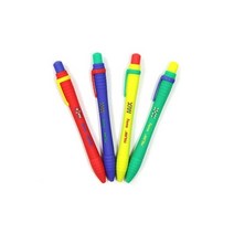 MILAN 스웨이 믹스볼펜 검정색1mm (블리스터), 색상랜덤(필기색 블랙 1.0mm)