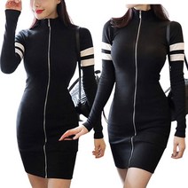 리더스타 니트원피스 집업 여성원피스 당일발송 기본핏 자체제작 원피스 긴팔원피스 미디원피스 롱원피스