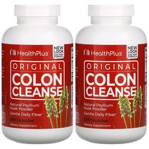Health Plus Colon Cleanse 헬스플러스 콜론 클렌즈 625mg 200 캡슐 X 2팩, 1개, 기본
