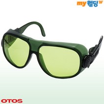 오토스 용접안경 차광보안경 B-619BS 차광도 1.2 산업용 (산소 가스 절단 용접용) 보호안경