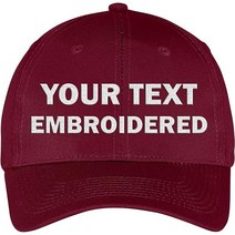 TEEAMORE 커스텀 모자 나만의 자수 추가 개인 맞춤 조절 가능한 사이즈 야구모자 캡모자