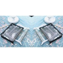 강호상회 2023 A5 6공 지퍼 바인더북 커버 1P 다이어리 덮개 PVC, 상품선택, 블랙