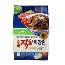 풀무원 수타 직화 짜장면 4인 1320G (보냉백/아이스박스中택1), 옵션2 - 아이스박스포장 (아이스박스+아이스팩)