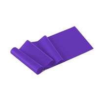 PCTN 라텍스요가밴드 필라테스밴드 탄력밴드 스트레칭 요가 근력밴드, 퍼플