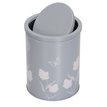 실내형 소형 휴지통(8/12/16L) 노아 / 칼라휴지통 16L (화이트/브라운/그레이), 칼라휴지통 16L (그레이)